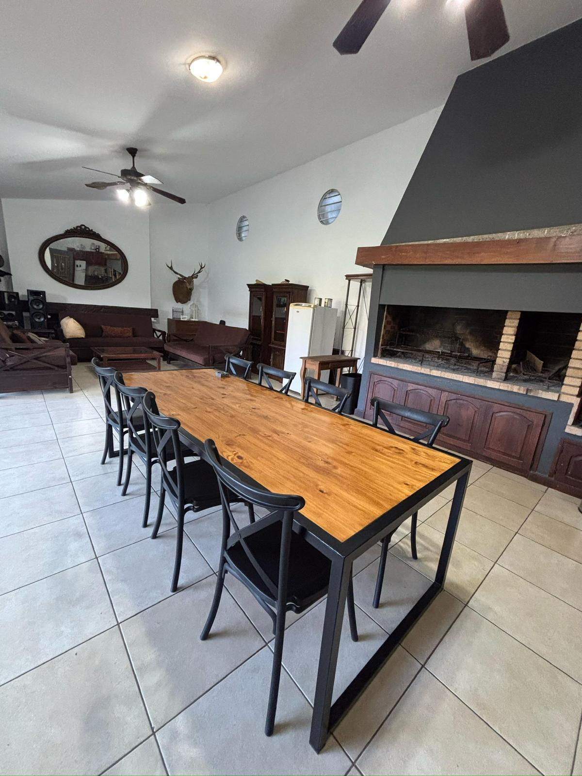 Casa Recta — quincho con parrilla