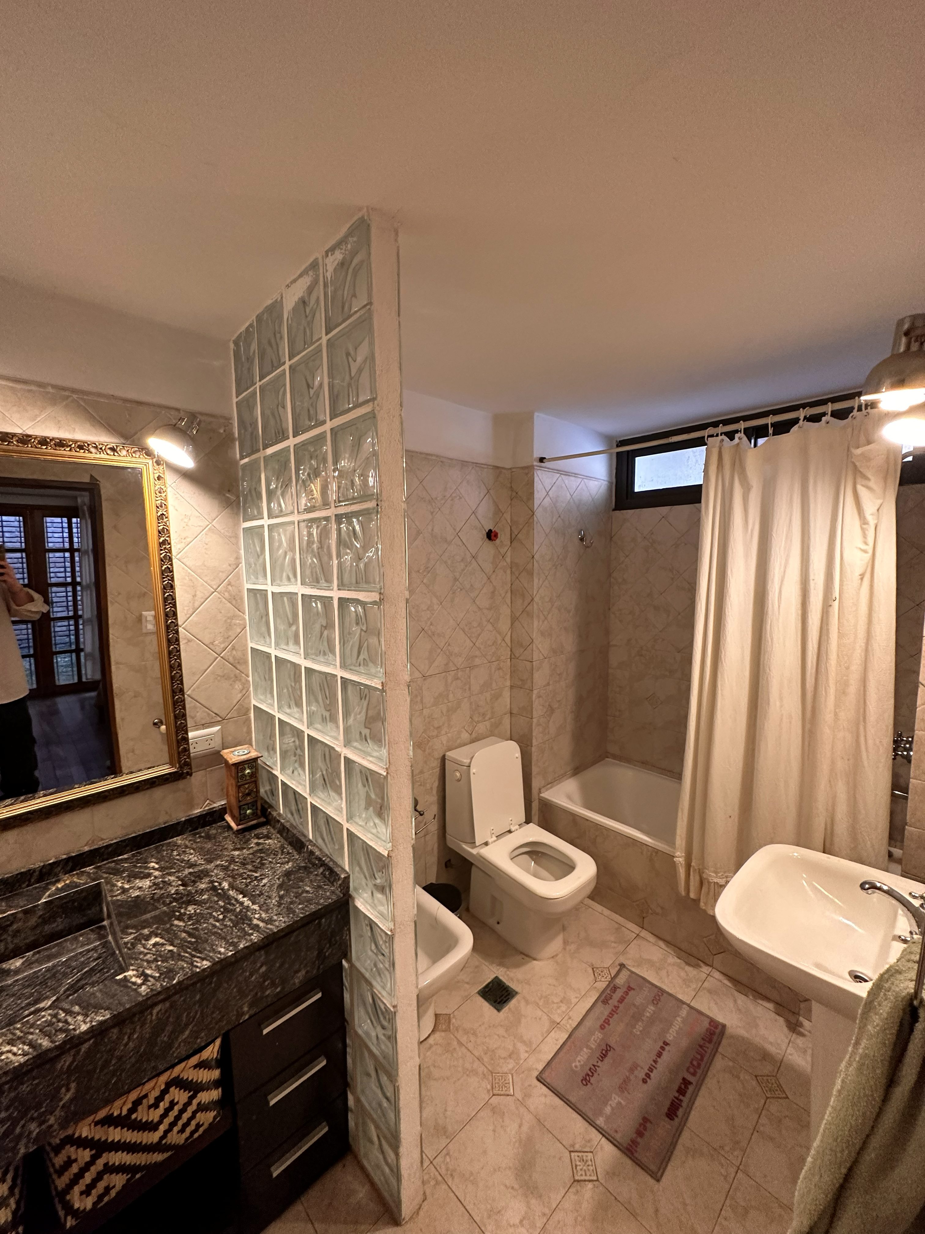 Baño con bañera
